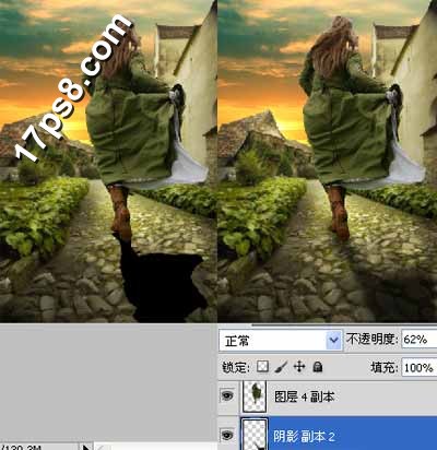 Photoshop合成逃跑的新娘女性插画效果,PS教程,思缘教程网