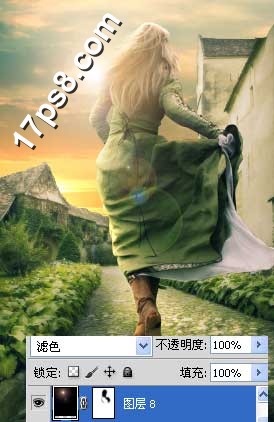 Photoshop合成逃跑的新娘女性插画效果,PS教程,思缘教程网