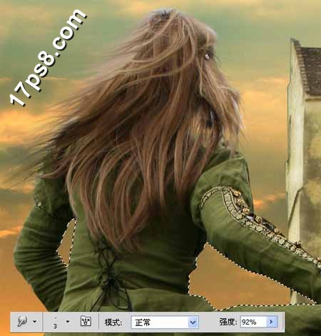 Photoshop合成逃跑的新娘女性插画效果,PS教程,思缘教程网