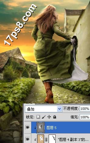 Photoshop合成逃跑的新娘女性插画效果,PS教程,思缘教程网