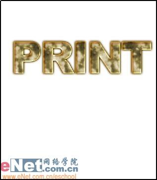 ps文字特效教程