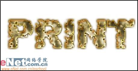 ps文字特效教程