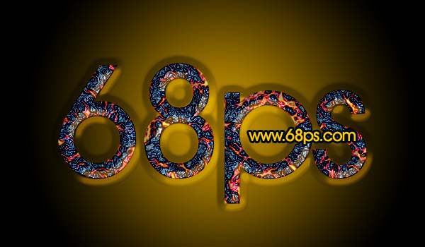 ps文字特效教程