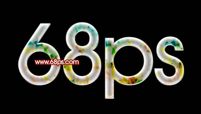 ps文字特效教程