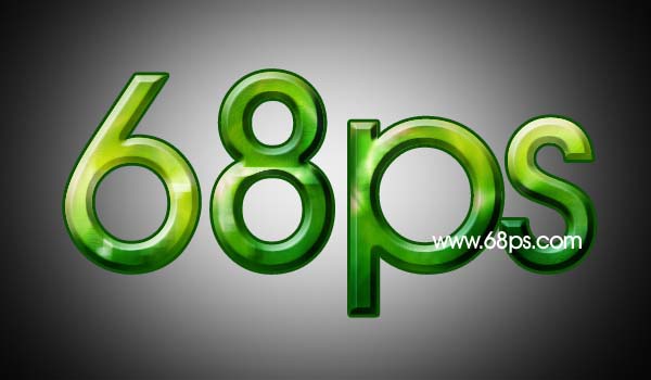 ps文字特效教程