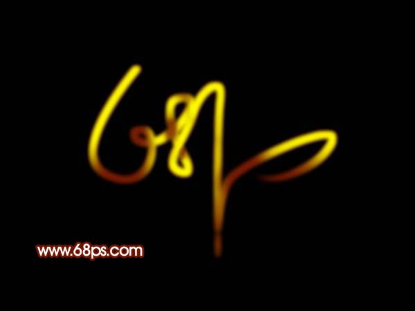 ps文字特效教程