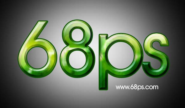 ps文字特效教程