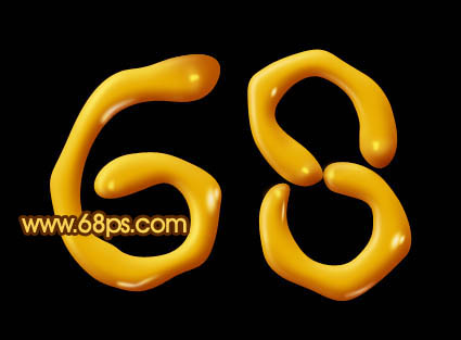 ps文字特效教程