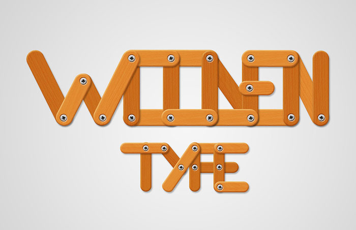 ps文字特效教程