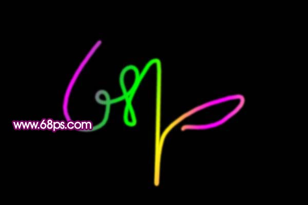 ps文字特效教程