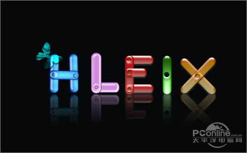 ps文字特效教程