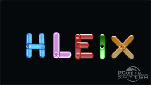 ps文字特效教程