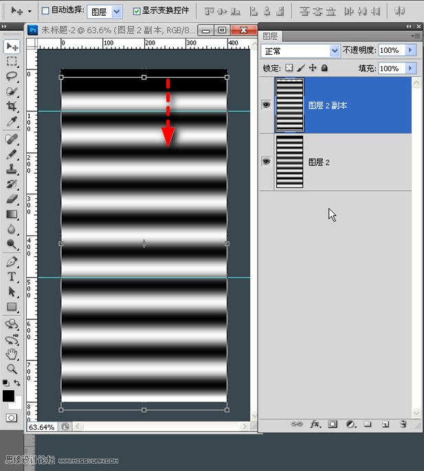 Photoshop制作波纹效果的动画教程,PS教程,思缘教程网