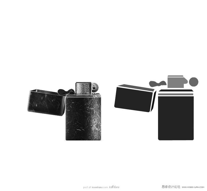 Photoshop合成创意的打火机冷色调场景,PS教程,思缘教程网