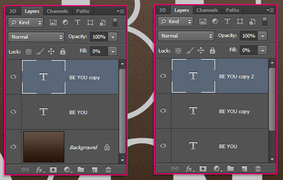 ps制作华丽的镶宝石金属字