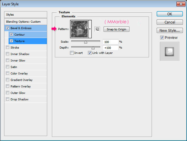 ps制作华丽的镶宝石金属字