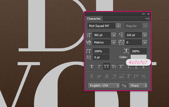 ps制作华丽的镶宝石金属字