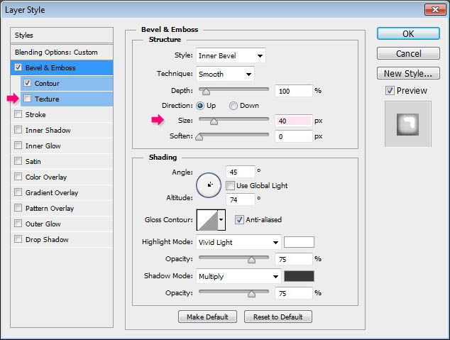 ps制作华丽的镶宝石金属字