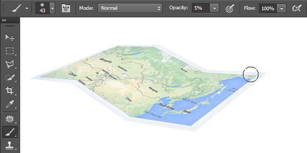 PS中创建3D地图图标 地图图标