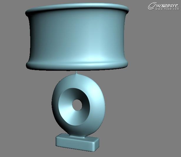 3ds Max教程:利用Box制作完整台灯