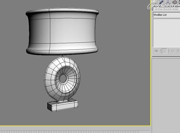 3ds Max教程:利用Box制作完整台灯