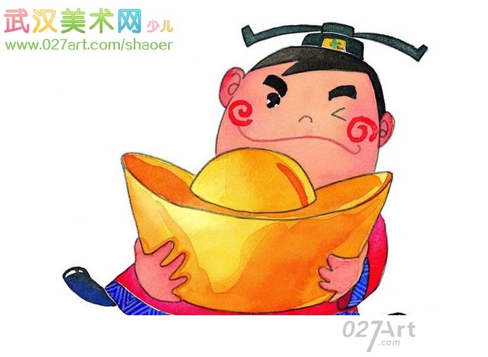 庆元旦儿童画 庆元旦儿童画